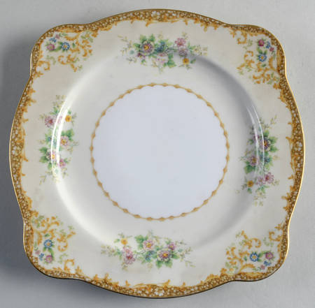 Charmis Square Luncheon Plate