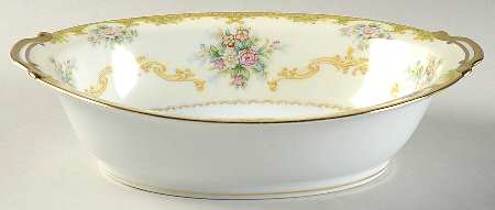 Charoma 9" Oval Vegetable Bowl
