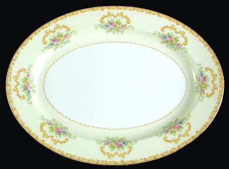 Charon 16" Oval Serving Platter