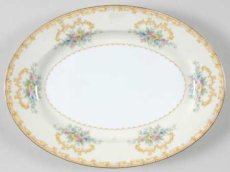 Charon 11" Oval Serving Platter