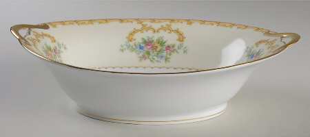 Charon 10" Oval Vegetable Bowl