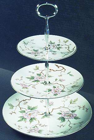 Chatham 13 7/8"-14 1/4" 3-Tiered Serving Tray(DP,SP,BB) HC