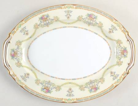Chatsworth 12" Oval Serving Platter