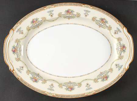 Chatsworth 16" Oval Serving Platter