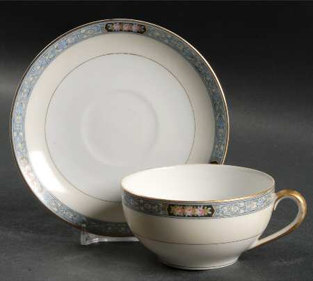 Chatsworth Flat Cup & Saucer Set