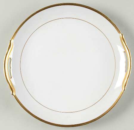 The Chaumont Handled Cake Plate