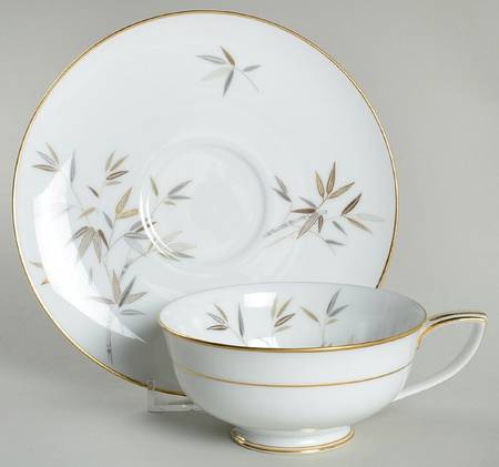 Cho-Cho-San (6936) Footed Cup & Saucer Set