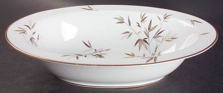 Cho-Cho-San (6936) 11" Oval Vegetable Bowl