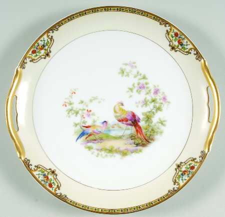 Chelsea Handled Cake Plate