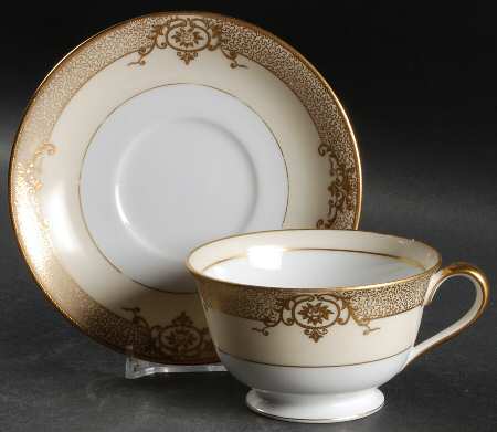 Cheramy Footed Cup & Saucer Set