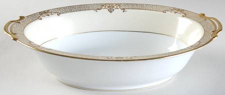 Cheramy 10" Oval Vegetable Bowl
