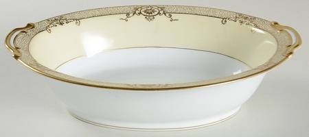 Cheramy 9" Oval Vegetable Bowl