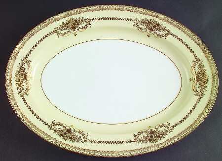 Cherita (7281 & NO #) 13" Oval Serving Platter