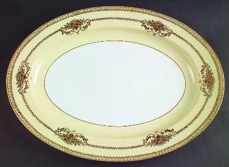 Cherita (7281 & NO #) 16" Oval Serving Platter