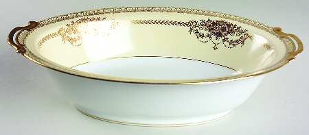 Cherita (7281 & NO #) 10" Oval Vegetable Bowl