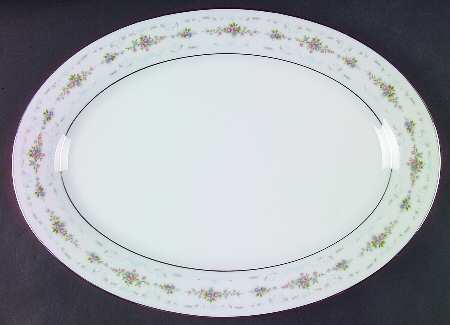 Cheryl 14" Oval Serving Platter
