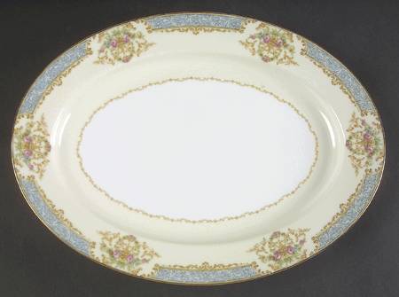 Chevonia 13" Oval Serving Platter