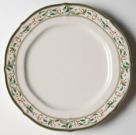Christmas Garland 11" Chop Plate (Round Platter)