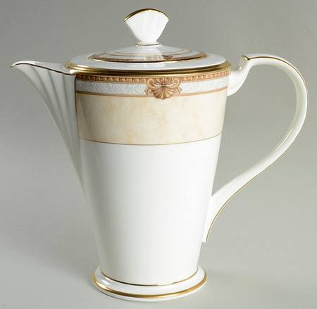 Chavot Gold Coffee Pot & Lid