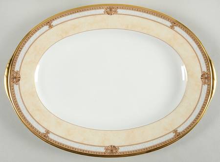 Chavot Gold 12" Oval Serving Platter