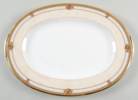 Chavot Gold 14" Oval Serving Platter