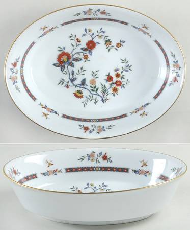 Chimfon 9" Oval Vegetable Bowl