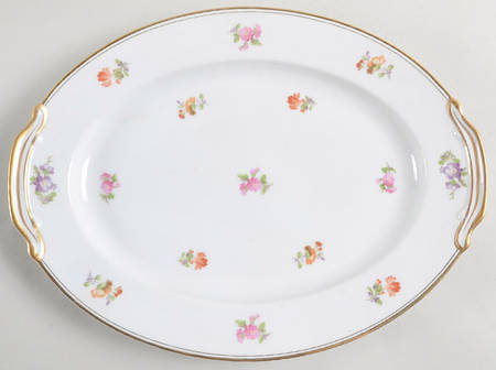 Chintz 11" Oval Serving Platter