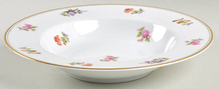 Chintz Rim Soup Bowl