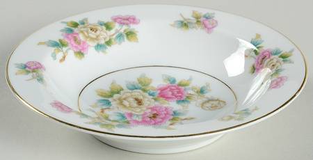 Chinapeony Rim Fruit/Dessert (Sauce) Bowl