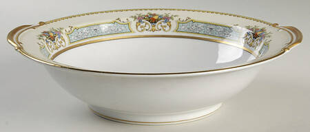 Chine Blue 10" Round Vegetable Bowl