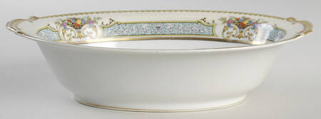 Chine Blue 10" Oval Vegetable Bowl