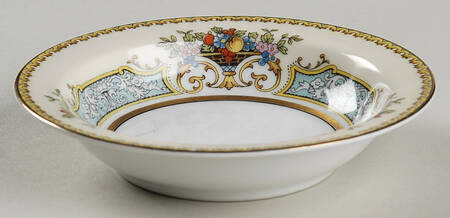 Chine Blue Rim Fruit/Dessert (Sauce) Bowl