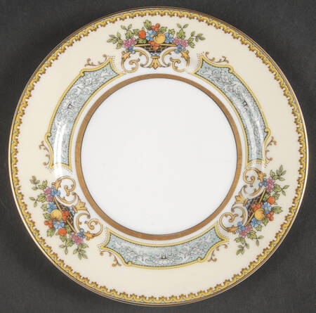 Chine Blue Bread & Butter Plate