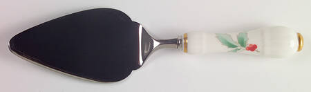 Christmas Memories Pie & Cake Server with Stainless Blade