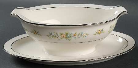 Christina Gravy Boat with Attached Underplate