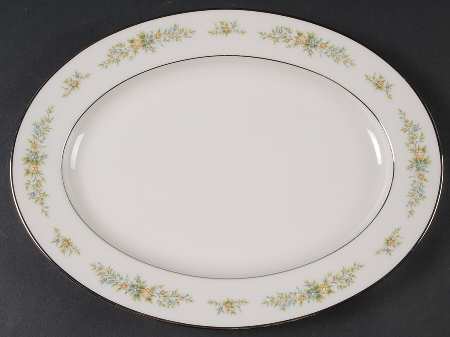Christina 11" Oval Serving Platter by Noritake