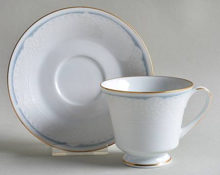 Christine Footed Cup & Saucer Set