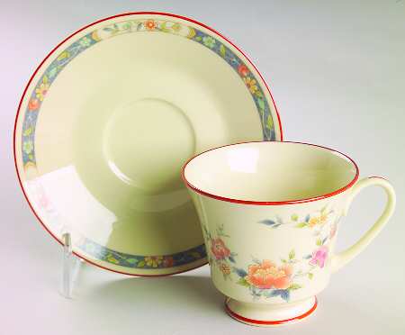 China Song Footed Cup & Saucer Set