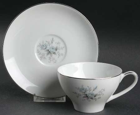 Cimmaron Flat Cup & Saucer Set