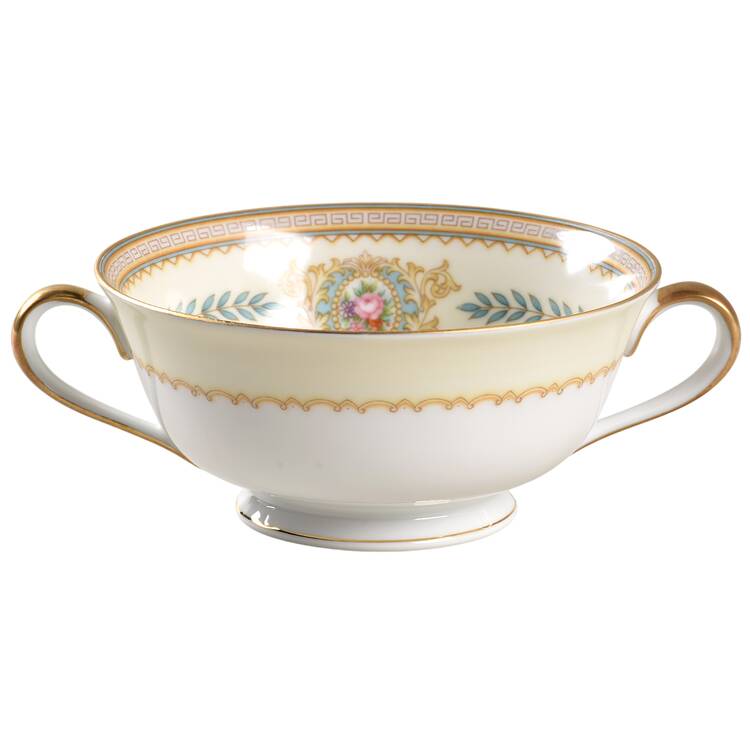 Ciro Footed Cream Soup Bowl