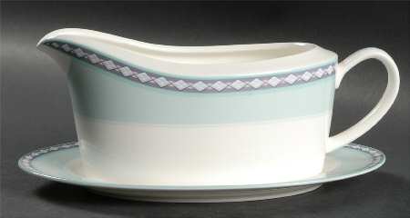 City Skies Gravy Boat & Underplate