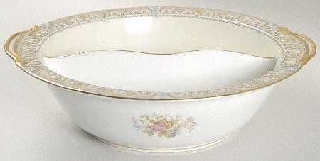 Claire 10" Round Divided Vegetable Bowl