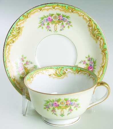 Claremont Footed Cup & Saucer Set