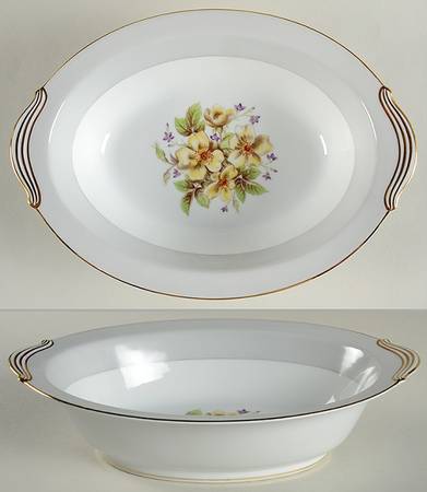 Claremont 10" Oval Vegetable Bowl