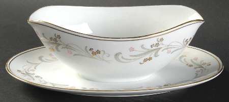 Claridge Gravy Boat with Attached Underplate