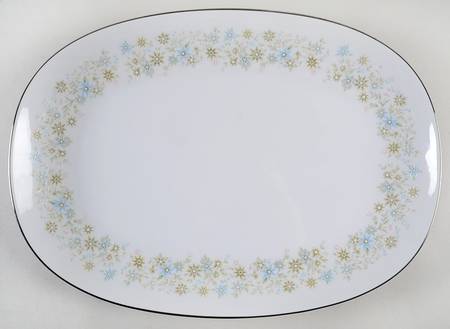 Clarinda 15" Oval Serving Platter