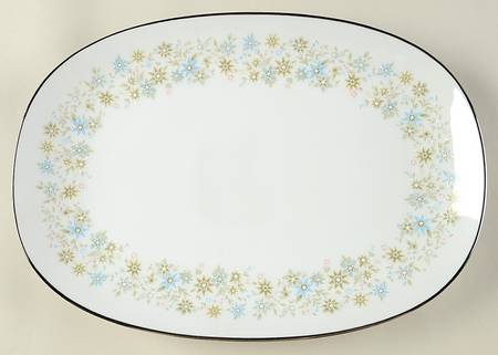Clarinda 13" Oval Serving Platter