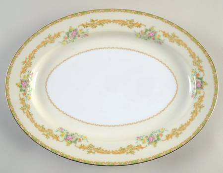 Claudia 13" Oval Serving Platter