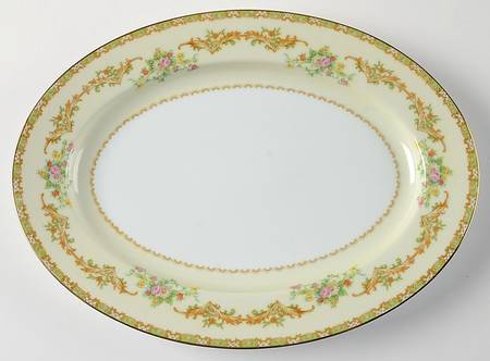 Claudia 11" Oval Serving Platter