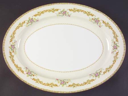 Claudia 16" Oval Serving Platter
